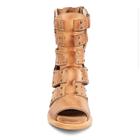 Freebird GHOST leather tan sandal size 9 NEW IN BOX - Picture 10 of 15